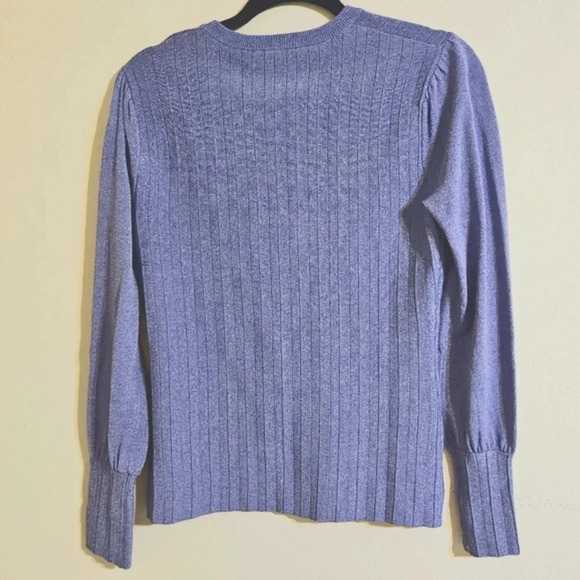 Beige Ribbed Sweater - Picture 2 of 6